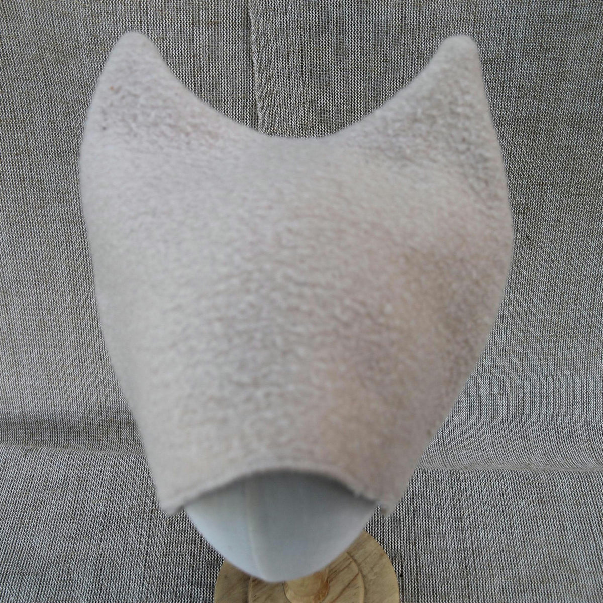 Felted Wool Sauna Hat with Ears, Banya Cap, Cozy Winter Walking Beanie