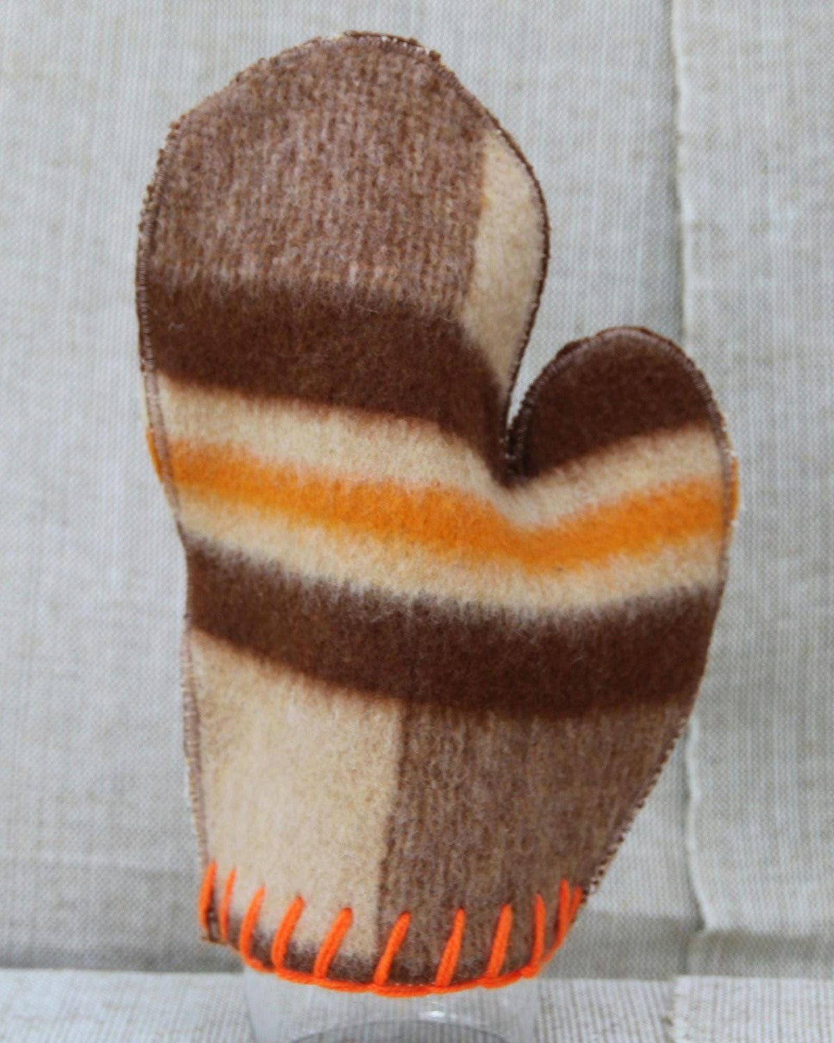 Upcycled Wool Sauna Hat and Mitten Set, Vintage Blanket Banya Accessories