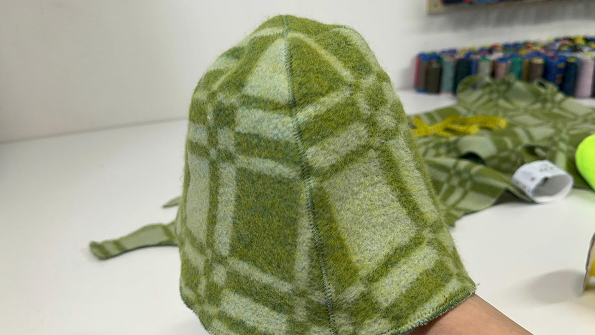 Sauna Hat Sewing Pattern PDF, 3 Styles, Video Tutorial (Digital Download, Instant Download)