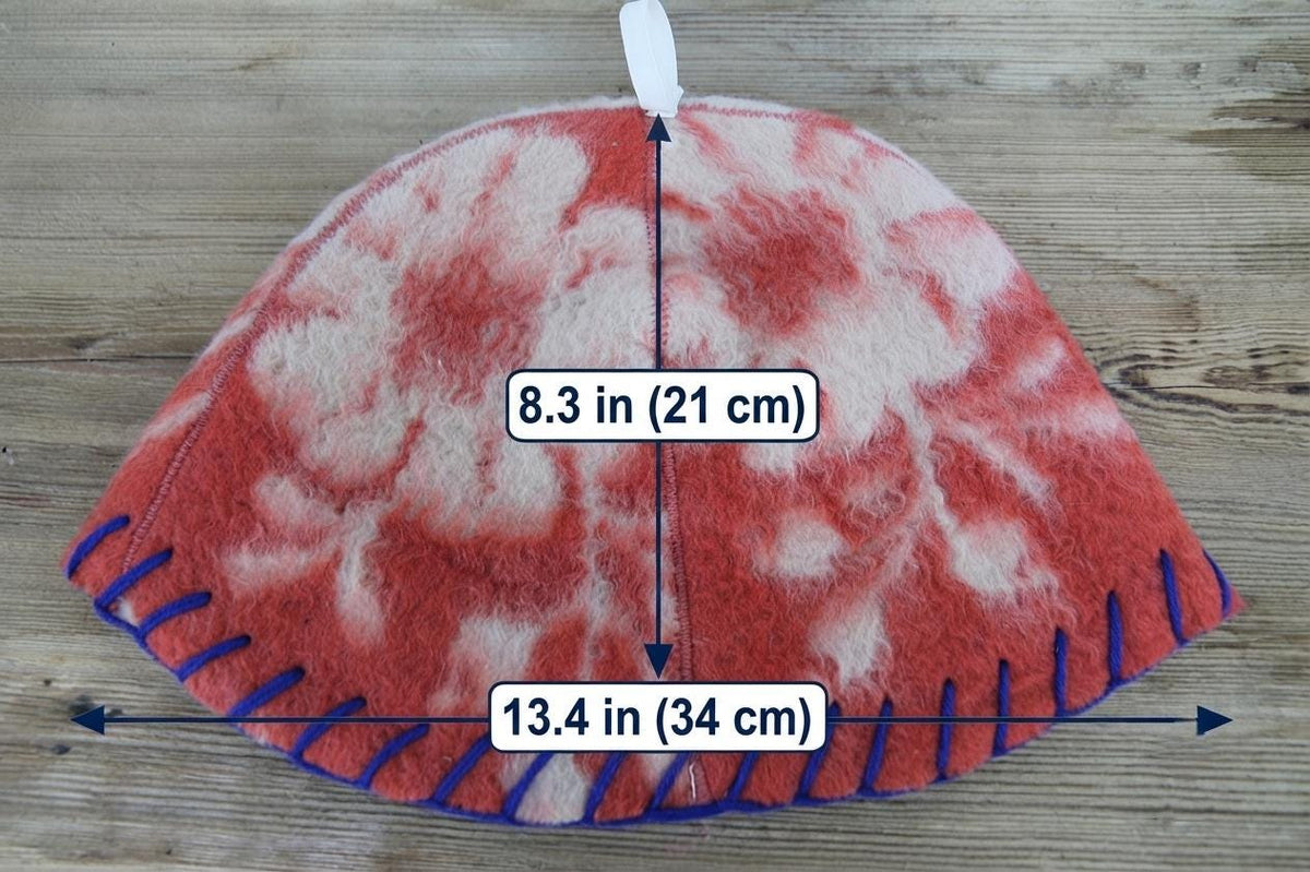 Reversible Vintage Wool Sauna Hat, Handmade Bucket Hat, Upcycled Blanket Hat, yellow Checkered Hat.