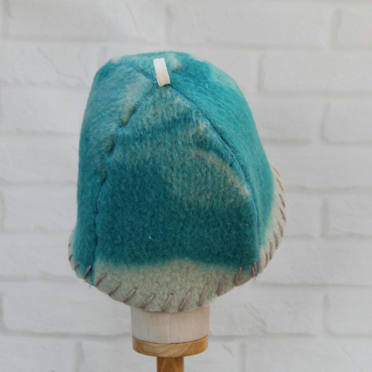 Sauna hat wool,green banya hat,sauna accessories,sauna cap,custom sauna hat,flower wool sauna hat,felt sauna hat,bucket hat,double-sided hat