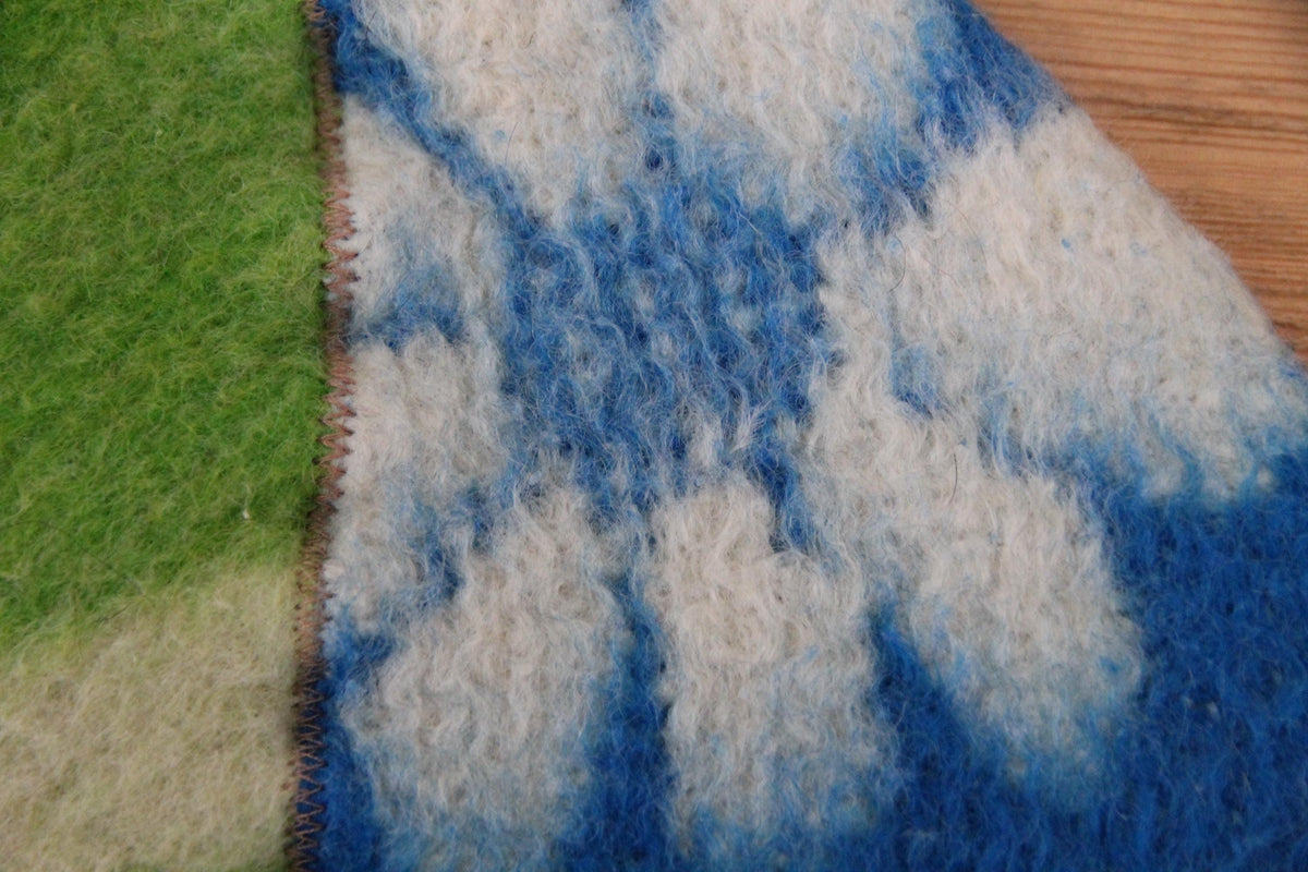 One-of-a-Kind Handmade Wool Sauna Hat , Colorful Patchwork Wool Felt Banya Cap with Hanging Loop , Unique Spa Sauna Accessory